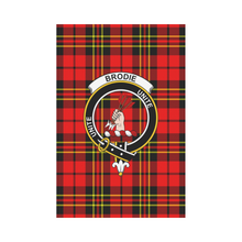 Load image into Gallery viewer, Brodie Modern Tartan Flag Clan Badge,tartan garden flag,tartan,Scottish Tartan,Scottish Clans,Scots Tartan,Scotland Tartan,online shopping,Merry Christmas,garden flags,garden flag,Cyber Monday,Black Friday,tartan flag