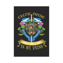 Load image into Gallery viewer, MacMillan Clan Celtic Pride Garden Flag | Over 300 Clans | Special Custom Design