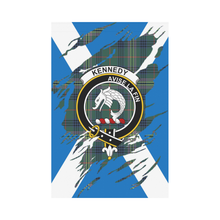 Load image into Gallery viewer, Kennedy Lives In Me Tartan Flag