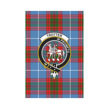 Load image into Gallery viewer, Trotter Tartan Flag Clan Badge