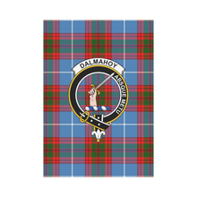 Load image into Gallery viewer, Dalmahoy Tartan Flag Clan Badge