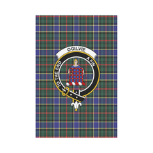 Load image into Gallery viewer, Ogilvie Hunting Modern Tartan Flag Clan Badge,tartan garden flag,tartan,Scottish Tartan,Scottish Clans,Scots Tartan,Scotland Tartan,online shopping,Merry Christmas,garden flags,garden flag,Cyber Monday,Black Friday,tartan flag