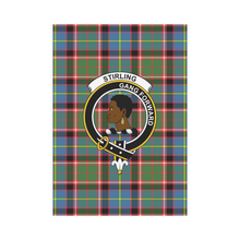 Load image into Gallery viewer, Stirling (Of Keir) Tartan Flag Clan Badge,tartan garden flag,tartan,Scottish Tartan,Scottish Clans,Scots Tartan,Scotland Tartan,online shopping,Merry Christmas,garden flags,garden flag,Cyber Monday,Black Friday,tartan flag