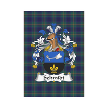 Load image into Gallery viewer, Schmidt Tartan Flag Clan Badge,tartan garden flag,tartan,Scottish Tartan,Scottish Clans,Scots Tartan,Scotland Tartan,online shopping,Merry Christmas,garden flags,garden flag,Cyber Monday,Black Friday,tartan flag