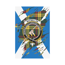Load image into Gallery viewer, Macmillan Lives In Me Tartan Flag - Macmillan ,Tartan Flag,tartan,Scottish Tartan,Scottish Clans,Scots Tartan,Scotland Tartan,rr_track_tartan,rr_track_nltartan,rr_track_dnt,online shopping,Merry Christmas,garden flags,garden flag,Cyber Monday,Black Friday,Tartan Lives in me