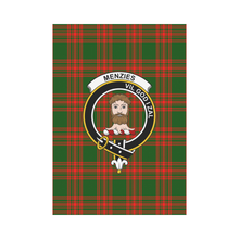 Load image into Gallery viewer, Menzies Green Modern Tartan Flag Clan Badge,tartan garden flag,tartan,Scottish Tartan,Scottish Clans,Scots Tartan,Scotland Tartan,online shopping,Merry Christmas,garden flags,garden flag,Cyber Monday,Black Friday,tartan flag