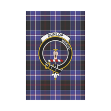 Load image into Gallery viewer, Dunlop Modern Tartan Flag Clan Badge,tartan garden flag,tartan,Scottish Tartan,Scottish Clans,Scots Tartan,Scotland Tartan,online shopping,Merry Christmas,garden flags,garden flag,Cyber Monday,Black Friday,tartan flag