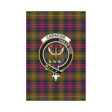 Load image into Gallery viewer, Carnegie Modern Tartan Flag Clan Badge,tartan garden flag,tartan,Scottish Tartan,Scottish Clans,Scots Tartan,Scotland Tartan,online shopping,Merry Christmas,garden flags,garden flag,Cyber Monday,Black Friday,tartan flag