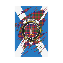 Load image into Gallery viewer, Macintyre Lives In Me Tartan Flag