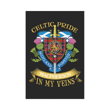 Load image into Gallery viewer, MacPherson (Chief) Clan Celtic Pride Garden Flag | Over 300 Clans | Special Custom Design