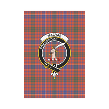 Load image into Gallery viewer, Macrae Ancient Tartan Flag Clan Badge,tartan garden flag,tartan,Scottish Tartan,Scottish Clans,Scots Tartan,Scotland Tartan,online shopping,Merry Christmas,garden flags,garden flag,Cyber Monday,Black Friday,tartan flag