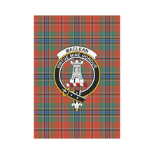 Load image into Gallery viewer, Maclean Of Duart Ancient Tartan Flag Clan Badge