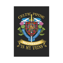 Load image into Gallery viewer, MacPherson (Chief) Clan Celtic Pride Garden Flag | Over 300 Clans | Special Custom Design