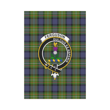 Load image into Gallery viewer, Fergusson Modern Tartan Flag Clan Badge