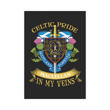 Load image into Gallery viewer, MacLellan Clan Celtic Pride Garden Flag | Over 300 Clans | Special Custom Design