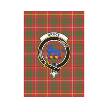 Load image into Gallery viewer, Bruce Modern Tartan Flag Clan Badge