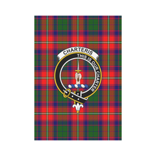 Load image into Gallery viewer, Charteris District Tartan Flag Clan Badge