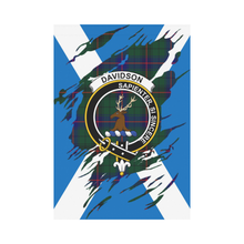 Load image into Gallery viewer, Davidson Lives In Me Tartan Flag