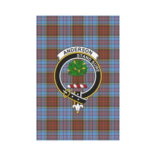 Load image into Gallery viewer, Anderson Modern Tartan Flag Clan Badge