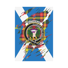 Load image into Gallery viewer, Buchanan Lives In Me Tartan Flag - Buchanan ,Tartan Flag,tartan,Scottish Tartan,Scottish Clans,Scots Tartan,Scotland Tartan,rr_track_tartan,rr_track_nltartan,rr_track_dnt,online shopping,Merry Christmas,garden flags,garden flag,Cyber Monday,Black Friday,Tartan Lives in me