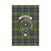 Load image into Gallery viewer, Fergusson Modern Tartan Flag Clan Badge,tartan garden flag,tartan,Scottish Tartan,Scottish Clans,Scots Tartan,Scotland Tartan,online shopping,Merry Christmas,garden flags,garden flag,Cyber Monday,Black Friday,tartan flag