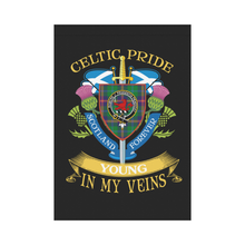 Load image into Gallery viewer, Young Clan Celtic Pride Garden Flag | Over 300 Clans | Special Custom Design