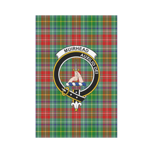 Load image into Gallery viewer, Muirhead Tartan Flag Clan Badge