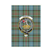 Load image into Gallery viewer, Paisley District Tartan Flag Clan Badge,tartan garden flag,tartan,Scottish Tartan,Scottish Clans,Scots Tartan,Scotland Tartan,online shopping,Merry Christmas,garden flags,garden flag,Cyber Monday,Black Friday,tartan flag