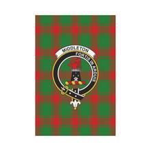 Load image into Gallery viewer, Middleton Modern Tartan Flag Clan Badge