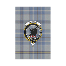 Load image into Gallery viewer, Tweedie Tartan Flag Clan Badge