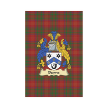 Load image into Gallery viewer, Burn Modern Tartan Flag Clan Badge,tartan garden flag,tartan,Scottish Tartan,Scottish Clans,Scots Tartan,Scotland Tartan,online shopping,Merry Christmas,garden flags,garden flag,Cyber Monday,Black Friday,tartan flag