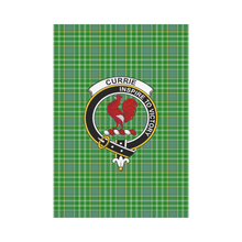 Load image into Gallery viewer, Currie Tartan Flag Clan Badge