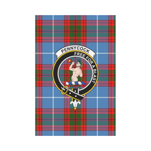 Load image into Gallery viewer, Pennycook Tartan Flag Clan Badge
