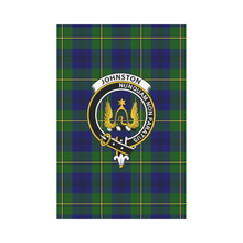 Load image into Gallery viewer, Johnston Tartan Flag Clan Badge