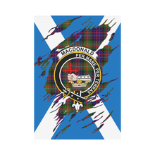 Load image into Gallery viewer, Macdonald Lives In Me Tartan Flag - Macdonald ,Tartan Flag,tartan,Scottish Tartan,Scottish Clans,Scots Tartan,Scotland Tartan,rr_track_tartan,rr_track_nltartan,rr_track_dnt,online shopping,Merry Christmas,garden flags,garden flag,Cyber Monday,Black Friday,Tartan Lives in me