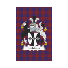 Load image into Gallery viewer, Robbins Tartan Flag Clan Badge,tartan garden flag,tartan,Scottish Tartan,Scottish Clans,Scots Tartan,Scotland Tartan,online shopping,Merry Christmas,garden flags,garden flag,Cyber Monday,Black Friday,tartan flag