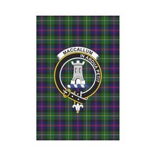 Load image into Gallery viewer, Malcolm Modern Tartan Flag Clan Badge