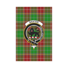 Load image into Gallery viewer, Baxter Modern Tartan Flag Clan Badge,tartan garden flag,tartan,Scottish Tartan,Scottish Clans,Scots Tartan,Scotland Tartan,online shopping,Merry Christmas,garden flags,garden flag,Cyber Monday,Black Friday,tartan flag