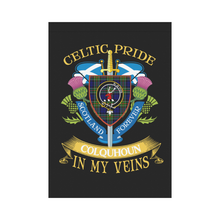 Load image into Gallery viewer, Colquhoun Clan Celtic Pride Garden Flag | Over 300 Clans | Special Custom Design