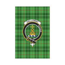 Load image into Gallery viewer, Galloway District Tartan Flag Clan Badge,tartan garden flag,tartan,Scottish Tartan,Scottish Clans,Scots Tartan,Scotland Tartan,online shopping,Merry Christmas,garden flags,garden flag,Cyber Monday,Black Friday,tartan flag
