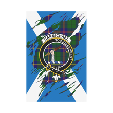 Load image into Gallery viewer, Carmichael Lives In Me Tartan Flag - Carmichael ,Tartan Flag,tartan,Scottish Tartan,Scottish Clans,Scots Tartan,Scotland Tartan,rr_track_tartan,rr_track_nltartan,rr_track_dnt,online shopping,Merry Christmas,garden flags,garden flag,Cyber Monday,Black Friday,Tartan Lives in me