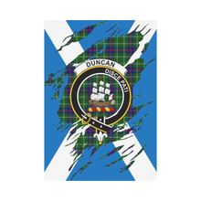 Load image into Gallery viewer, Duncan Lives In Me Tartan Flag