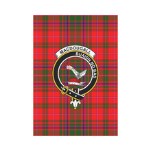Load image into Gallery viewer, Macdougall Tartan Flag Clan Badge