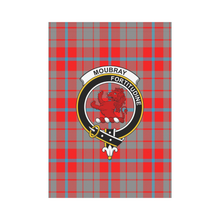 Load image into Gallery viewer, Moubray Tartan Flag Clan Badge
