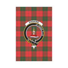 Load image into Gallery viewer, Erskine Tartan Flag Clan Badge,tartan garden flag,tartan,Scottish Tartan,Scottish Clans,Scots Tartan,Scotland Tartan,online shopping,Merry Christmas,garden flags,garden flag,Cyber Monday,Black Friday,tartan flag
