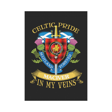 Load image into Gallery viewer, MacIver Clan Celtic Pride Garden Flag | Over 300 Clans | Special Custom Design