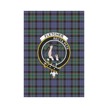 Load image into Gallery viewer, Fletcher Modern Tartan Flag Clan Badge