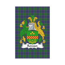 Load image into Gallery viewer, Rowan Tartan Flag Clan Badge