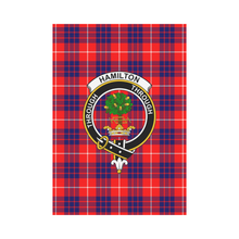 Load image into Gallery viewer, Hamilton Modern Tartan Flag Clan Badge,tartan garden flag,tartan,Scottish Tartan,Scottish Clans,Scots Tartan,Scotland Tartan,online shopping,Merry Christmas,garden flags,garden flag,Cyber Monday,Black Friday,tartan flag