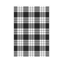 Load image into Gallery viewer, MacFarlane Black _ White Tartan Flag,tartan garden flag,tartan,Scottish Tartan,Scottish Clans,Scots Tartan,Scotland Tartan,online shopping,Merry Christmas,garden flags,garden flag,Cyber Monday,Black Friday,tartan flag